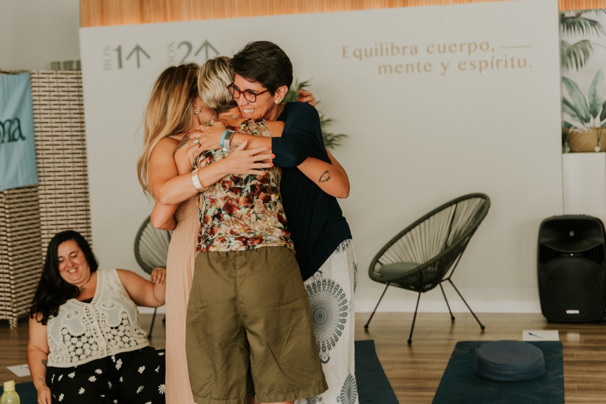 Momento de conexión en comunidad